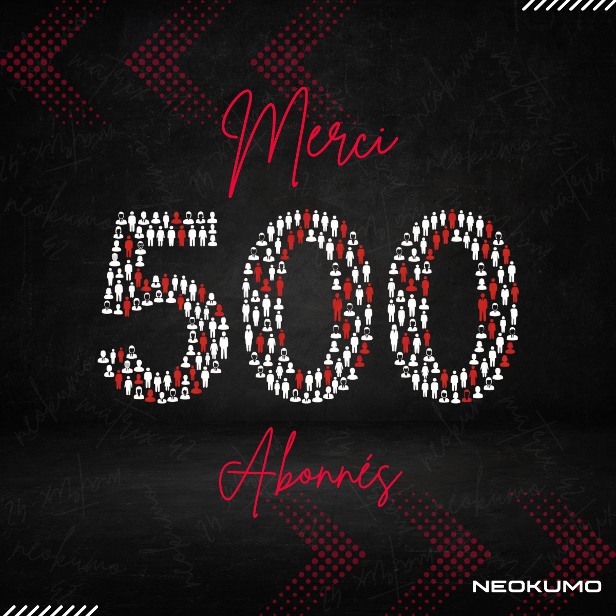 🚀 NEOKUMO passe le cap des 500 abonnés sur LinkedIn